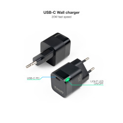 CARGADOR PARED TOOQ USB - C PD 20W