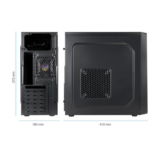 CAJA ORDENADOR TOOQ TQC - 5701U3C - B ATX Cajas CAJA ORDENADOR TOOQ TQC - 5701U3C - B ATX Cajas