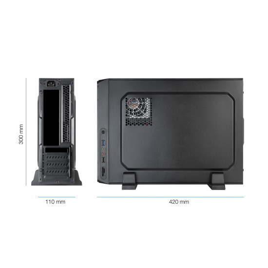 CAJA ORDENADOR TOOQ TQC - 3007U3CD M - ATX 500W Cajas