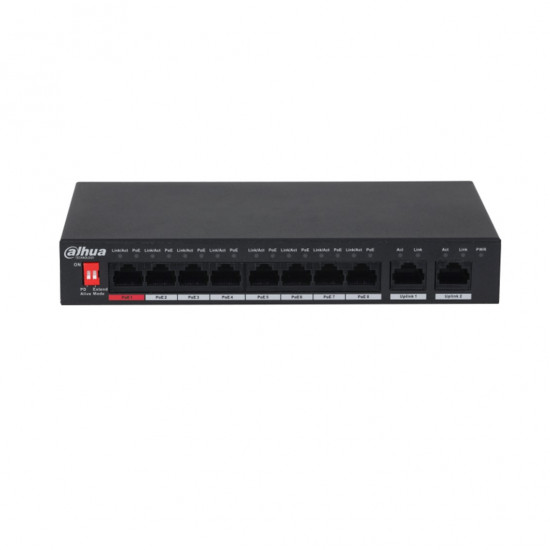 SWITCH DAHUA DH - PFS3010 - 8ET - 96 8 PUERTOS FAST Switch SWITCH DAHUA DH - PFS3010 - 8ET - 96 8 PUERTOS FAST Switch
