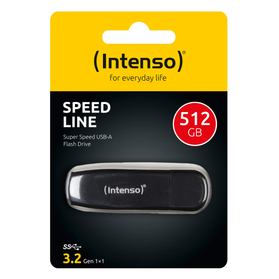 MEMORIA USB 3.2 INTENSO SPEED 512GB Memorias usb MEMORIA USB 3.2 INTENSO SPEED 512GB Memorias usb