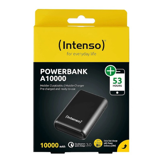 POWERBANK INTENSO A10000 QUICKCHARGE 10000MAH Powerbanks