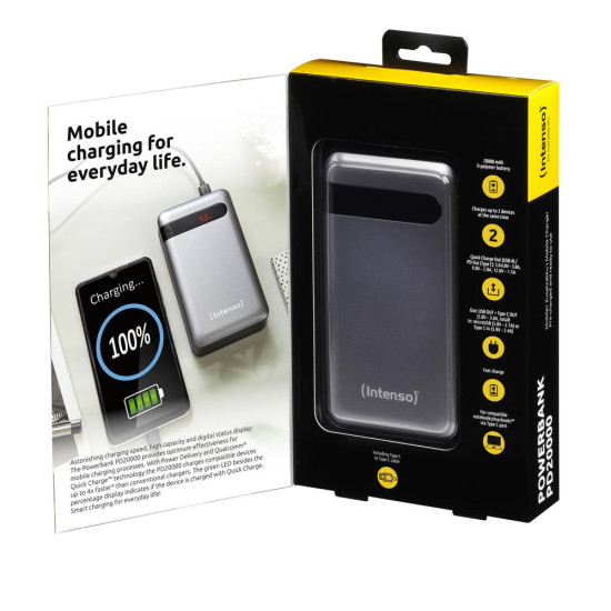 POWERBANK INTENSO PD20000 POWER DELIVERY Powerbanks POWERBANK INTENSO PD20000 POWER DELIVERY Powerbanks