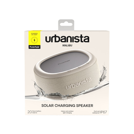ALTAVOZ SOLAR URBANISTA MALIBU BLUETOOTH GRIS Altavoces ALTAVOZ SOLAR URBANISTA MALIBU BLUETOOTH GRIS Altavoces