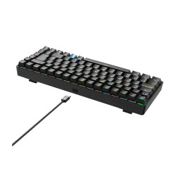 TECLADO GAMING HIDITEC GM1K SWITCHES BROWN