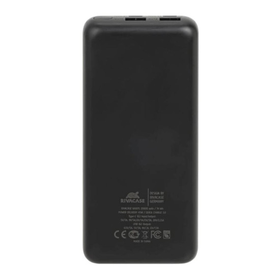 POWERBANK RIVACASE VA1075 QC PD 20000MAH Powerbanks POWERBANK RIVACASE VA1075 QC PD 20000MAH Powerbanks