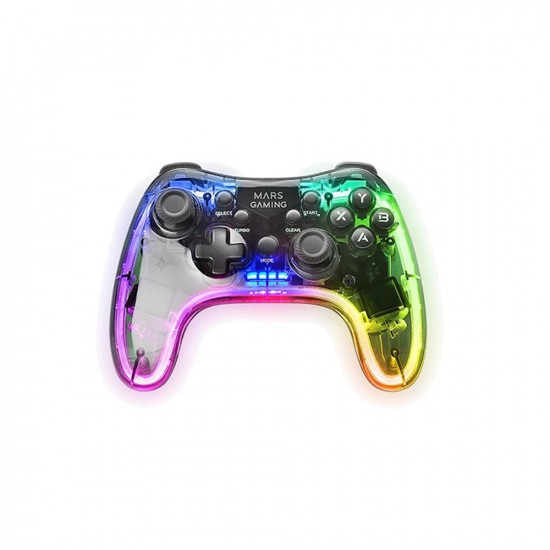 GAMEPAD MARS GAMING MGP24 RGB INALAMBRICO Gamepad