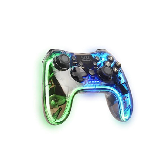 GAMEPAD MARS GAMING MGP24 RGB INALAMBRICO Gamepad