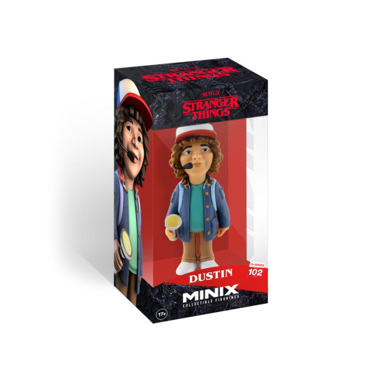 FIGURA MINIX STRANGER THINGS DUSTIN 12 Figuras