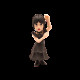 FIGURA MINIX WEDNESDAY (VESTIDO BAILE) 12 Figuras
