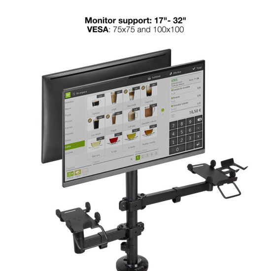 SOPORTE MESA TOOQ HASTA 32 PULGADAS VESA Soportes monitores tv SOPORTE MESA TOOQ HASTA 32 PULGADAS VESA Soportes monitores tv
