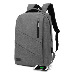 MOCHILA PORTATIL SUBBLIM CITY 15.6 PULGADAS GRIS
