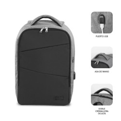 MOCHILA PORTATIL SUBBLIM SECURE V2 AP