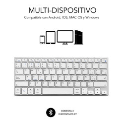 TECLADO SUBBLIM KEYBOARD ADVANCE COMPACT INALAMBRICO
