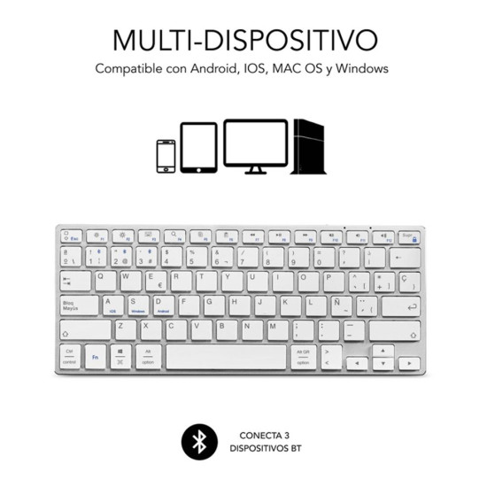 TECLADO SUBBLIM KEYBOARD ADVANCE COMPACT INALAMBRICO Teclados TECLADO SUBBLIM KEYBOARD ADVANCE COMPACT INALAMBRICO Teclados