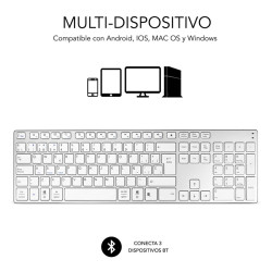 TECLADO SUBBLIM KEYBOARD ADVANCE EXTENDED INALAMBRICO