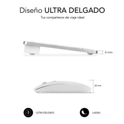 TECLADO + RATON SUBBLIM SUBKBC - OCO010 INALAMBRICO