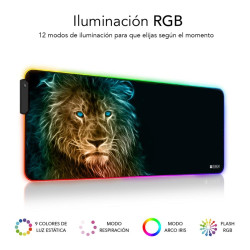 ALFOMBRILLA SUBBLIM LION 80X30 CM RGB