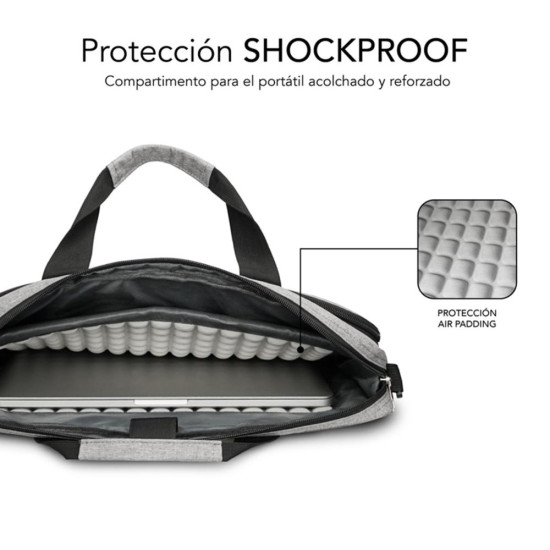 MALETIN PORTATIL SUBBLIM AIR PADDING 15.6 PULGADAS Maletines mochilas y fundas MALETIN PORTATIL SUBBLIM AIR PADDING 15.6 PULGADAS Maletines mochilas y fundas