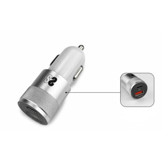 CARGADOR COCHE SUBBLIM SUBCHG - 5CPD10 20W USB Baterías y cargadores portátiles CARGADOR COCHE SUBBLIM SUBCHG - 5CPD10 20W USB Baterías y cargadores portátiles