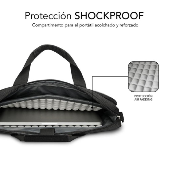 MALETIN SUBBLIM AIR PADDING PORTATIL 13.3 PULGADAS - 14 PULGADAS Maletines mochilas y fundas MALETIN SUBBLIM AIR PADDING PORTATIL 13.3 PULGADAS - 14 PULGADAS Maletines mochilas y fundas
