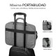 MALETIN SUBBLIM ELITE PORTATIL 13.3 PULGADAS - 14 PULGADAS GRIS Maletines mochilas y fundas MALETIN SUBBLIM ELITE PORTATIL 13.3 PULGADAS - 14 PULGADAS GRIS Maletines mochilas y fundas
