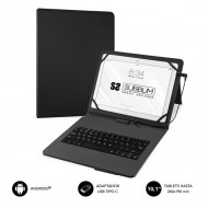 FUNDA + TECLADO SUBBLIM TABLET 10.1 PULGADAS