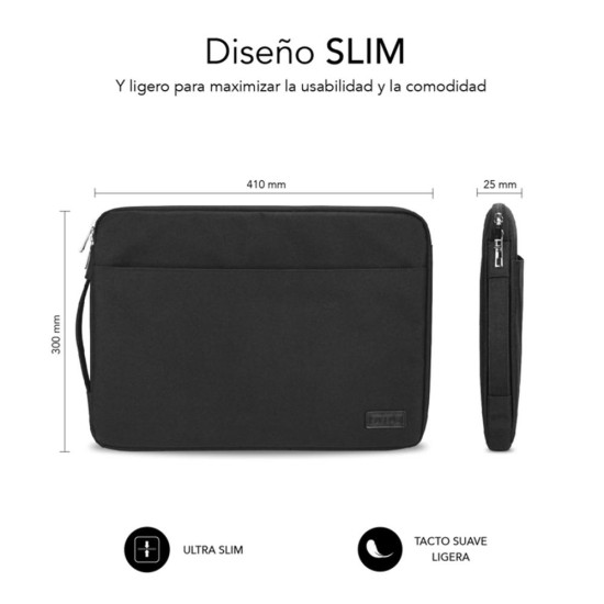 FUNDA SUBBLIM URBAN LAPTOP SLEEVE PORTATIL Maletines mochilas y fundas FUNDA SUBBLIM URBAN LAPTOP SLEEVE PORTATIL Maletines mochilas y fundas