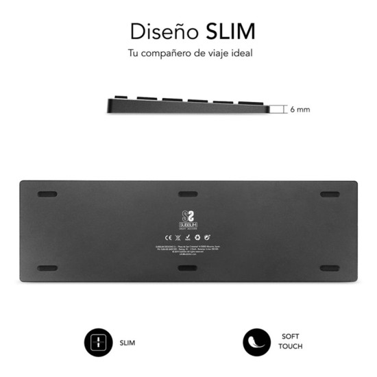 TECLADO SUBBLIM SUB - KB - 3ADE301 INALAMBRICO Teclados TECLADO SUBBLIM SUB - KB - 3ADE301 INALAMBRICO Teclados