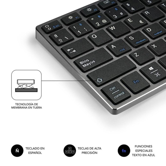 TECLADO SUBBLIM SUB - KB - 3ADE301 INALAMBRICO Teclados TECLADO SUBBLIM SUB - KB - 3ADE301 INALAMBRICO Teclados