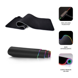 ALFOMBRILLA SUBBLIM MOUSE PAD PREMIUM LED