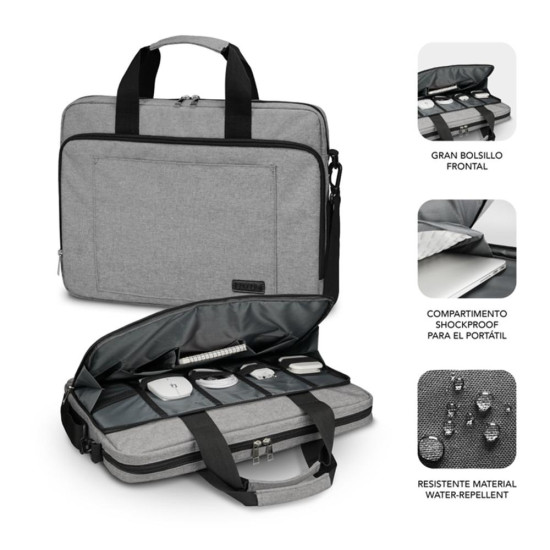 MALETIN SUBBLIM AIR PADDING PORTATIL 13.3 PULGADAS - 14 PULGADAS Maletines mochilas y fundas MALETIN SUBBLIM AIR PADDING PORTATIL 13.3 PULGADAS - 14 PULGADAS Maletines mochilas y fundas