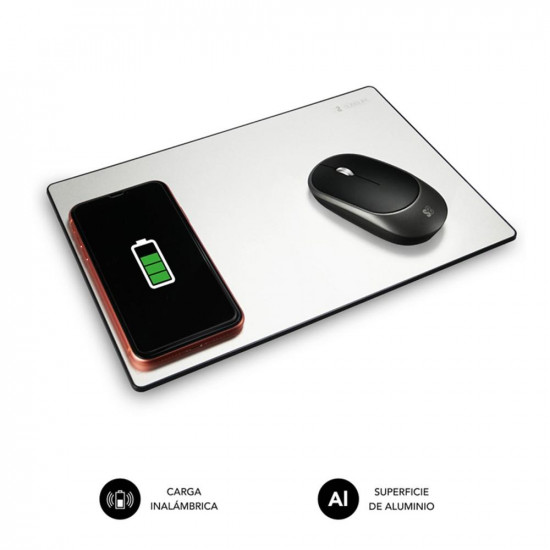 ALFOMBRILLA CARGADOR SUBBLIM MOUSEPAD WIRELESS CHARGER Alfombrillas