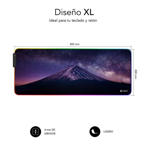 ALFOMBRILLA SUBBLIM MOUSE PAD PREMIUM LED Alfombrillas ALFOMBRILLA SUBBLIM MOUSE PAD PREMIUM LED Alfombrillas