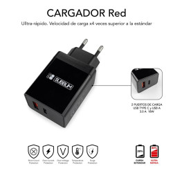 CARGADOR SUBBLIM 25W USB TIPO A