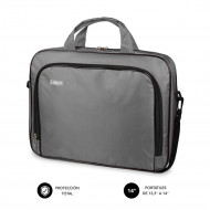MALETIN SUBBLIM OXFORD PORTATIL 13.3 PULGADAS - 14 PULGADAS GRIS