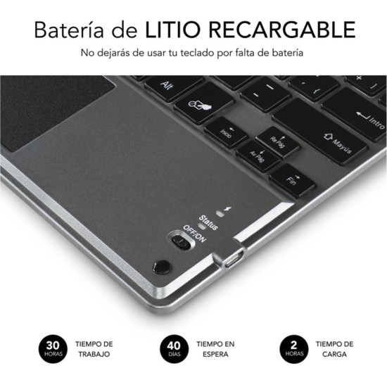 TECLADO TABLET SUBBLIM SUB - KBT - SMBT51 INALAMBRICO Teclados TECLADO TABLET SUBBLIM SUB - KBT - SMBT51 INALAMBRICO Teclados