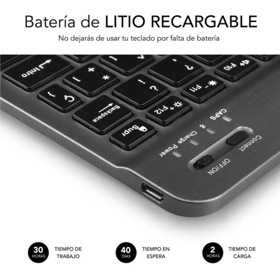 TECLADO TABLET SUBBLIM SUB - KBT - SM0002 INALAMBRICO Teclados TECLADO TABLET SUBBLIM SUB - KBT - SM0002 INALAMBRICO Teclados