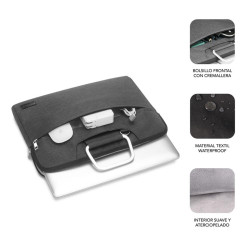 FUNDA SUBBLIM BUSINESS LAPTOP SLEEVE PORTATIL