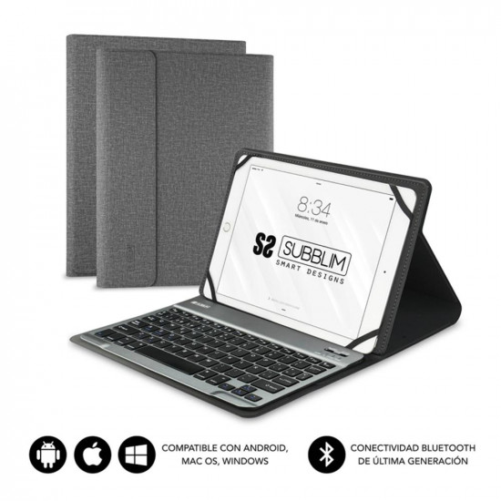 FUNDA + TABLET SUBBLIM KEYTAB PRO Teclados