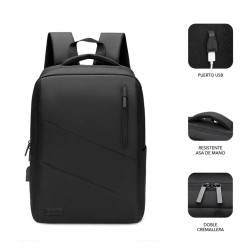 MOCHILA SUBBLIM CITY BACKPACK PORTATIL 15.6 PULGADAS