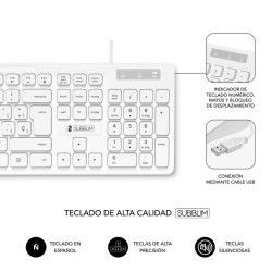 TECLADO + RATON SUBBLIM SUBKBC - CSSK02