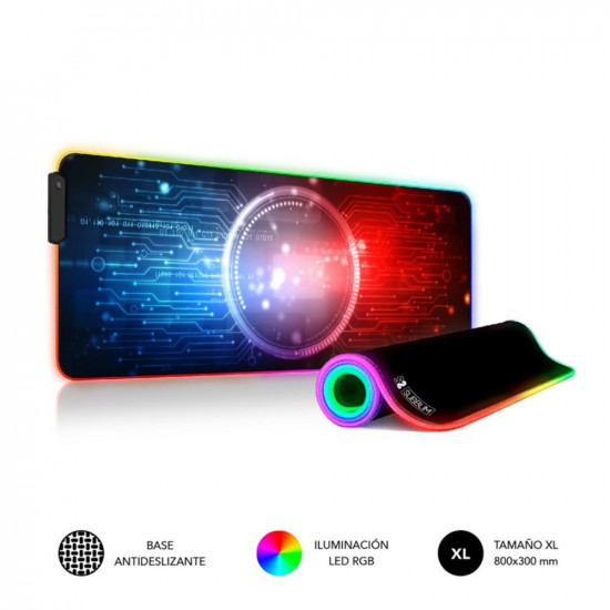 ALFOMBRILLA SUBBLIM MOUSE PAD PREMIUM LED Alfombrillas ALFOMBRILLA SUBBLIM MOUSE PAD PREMIUM LED Alfombrillas