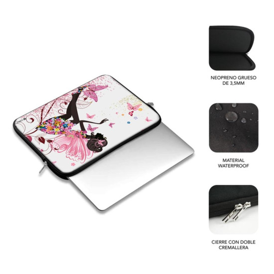 FUNDA SUBBLIM TRENDY SLEEVE PORTATIL 15.6 PULGADAS Maletines mochilas y fundas FUNDA SUBBLIM TRENDY SLEEVE PORTATIL 15.6 PULGADAS Maletines mochilas y fundas