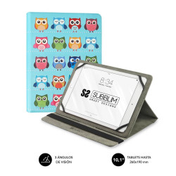 FUNDA SUBBLIM TRENDY CASE TABLET 10.1PULGADAS