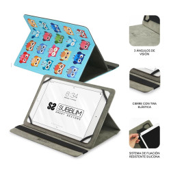 FUNDA SUBBLIM TRENDY CASE TABLET 10.1 PULGADAS