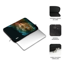 FUNDA SUBBLIM TRENDY SLEEVE PORTATIL 13.3 PULGADAS - 14 PULGADAS