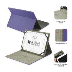 FUNDA SUBBLIM CLEVER STAND CASE TABLET