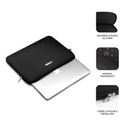 FUNDA SUBBLIM BUSINESS LAPTOP SLEEVE NEOPRENE