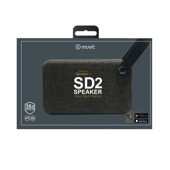 ALTAVOZ MUVIT SD2 TELA GRIS Altavoces ALTAVOZ MUVIT SD2 TELA GRIS Altavoces